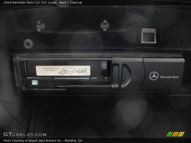 Black / Charcoal 2004 Mercedes-Benz CLK 500 Coupe