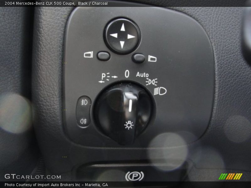 Controls of 2004 CLK 500 Coupe