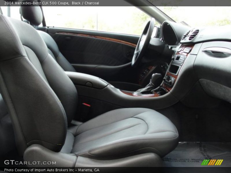 Black / Charcoal 2004 Mercedes-Benz CLK 500 Coupe