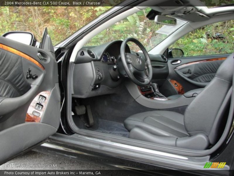  2004 CLK 500 Coupe Charcoal Interior