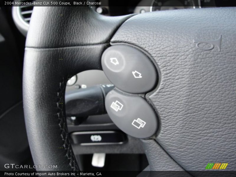 Controls of 2004 CLK 500 Coupe