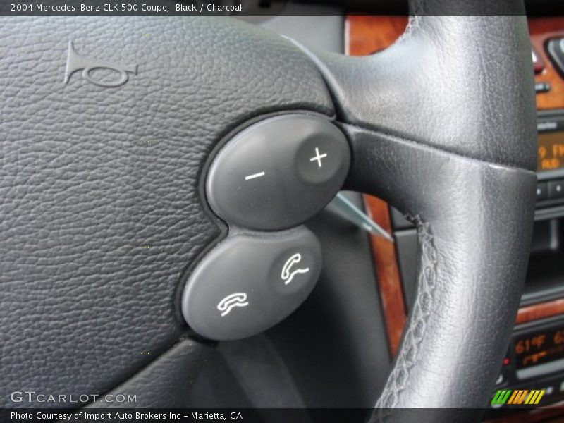 Controls of 2004 CLK 500 Coupe