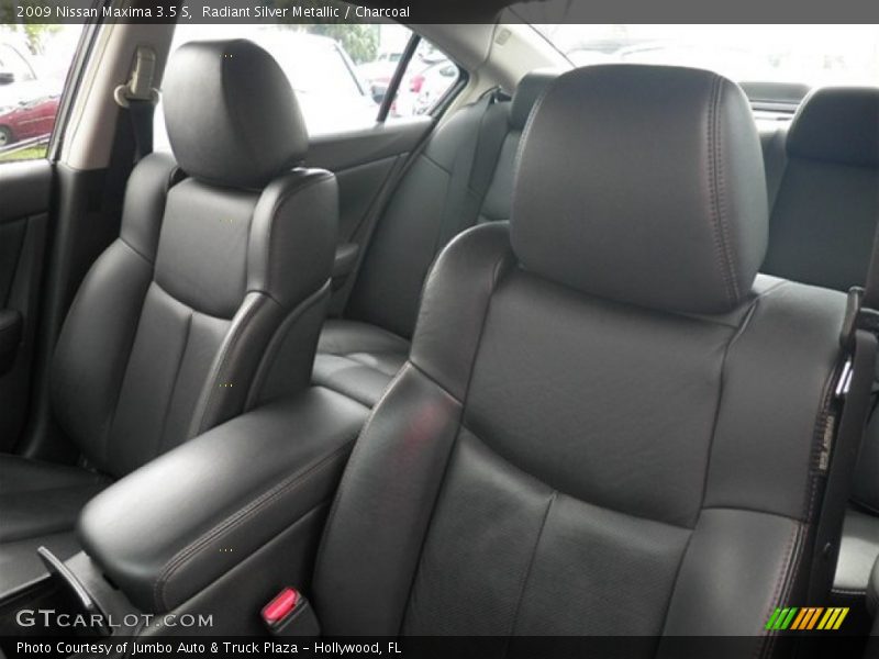Radiant Silver Metallic / Charcoal 2009 Nissan Maxima 3.5 S