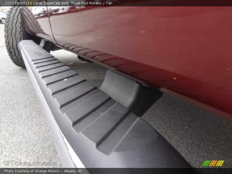 Royal Red Metallic / Tan 2010 Ford F150 Lariat SuperCab 4x4