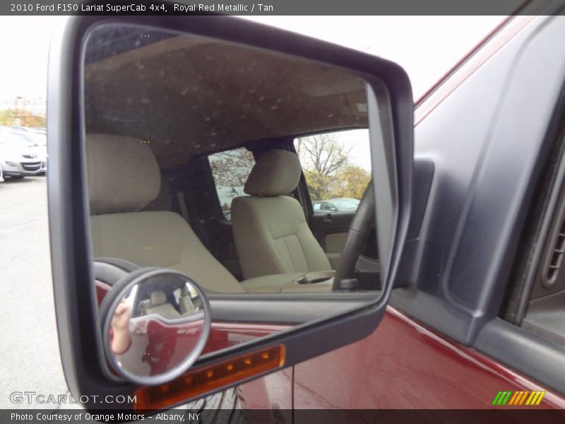 Royal Red Metallic / Tan 2010 Ford F150 Lariat SuperCab 4x4