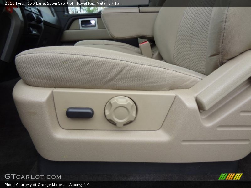 Royal Red Metallic / Tan 2010 Ford F150 Lariat SuperCab 4x4