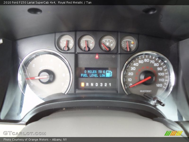 Royal Red Metallic / Tan 2010 Ford F150 Lariat SuperCab 4x4