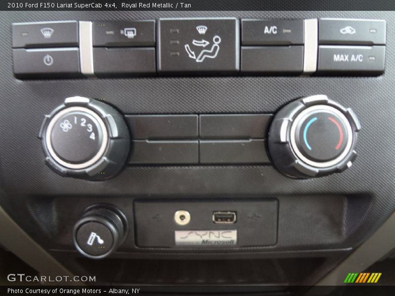 Royal Red Metallic / Tan 2010 Ford F150 Lariat SuperCab 4x4