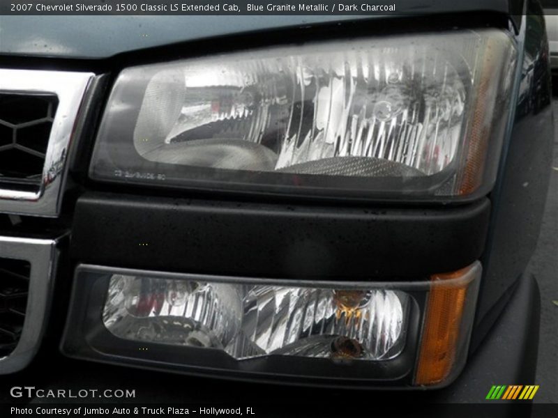 Blue Granite Metallic / Dark Charcoal 2007 Chevrolet Silverado 1500 Classic LS Extended Cab