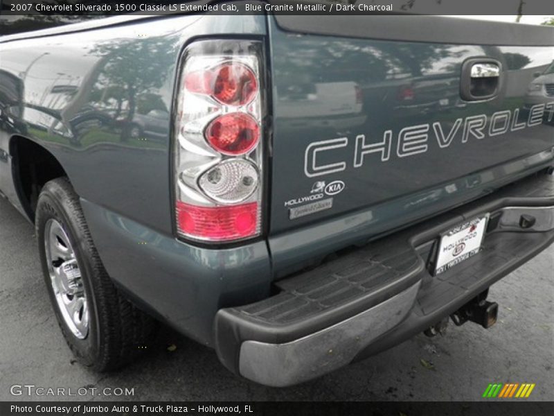 Blue Granite Metallic / Dark Charcoal 2007 Chevrolet Silverado 1500 Classic LS Extended Cab