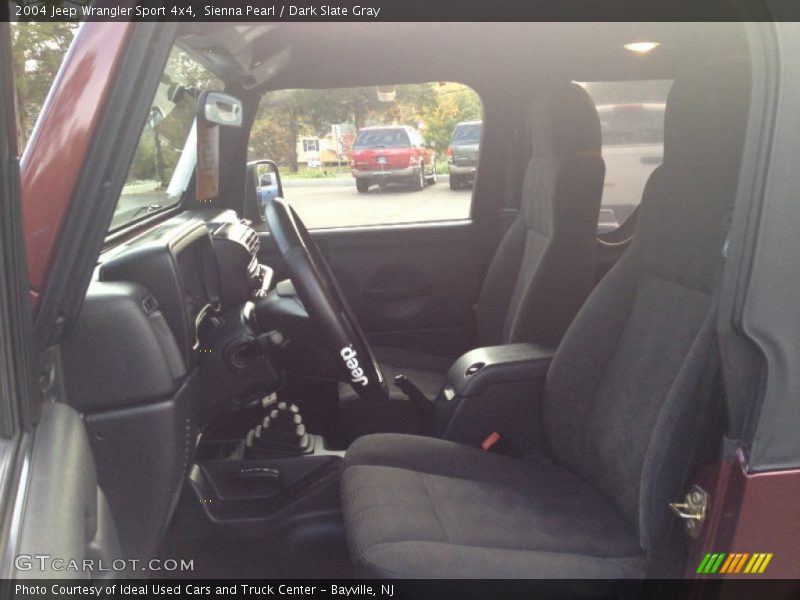 Sienna Pearl / Dark Slate Gray 2004 Jeep Wrangler Sport 4x4