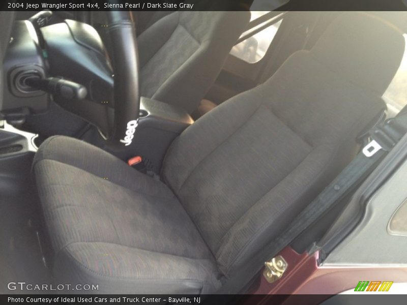 Sienna Pearl / Dark Slate Gray 2004 Jeep Wrangler Sport 4x4