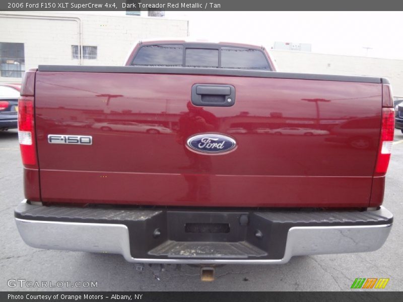 Dark Toreador Red Metallic / Tan 2006 Ford F150 XLT SuperCrew 4x4