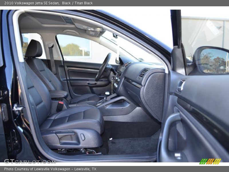 Black / Titan Black 2010 Volkswagen Jetta SE Sedan