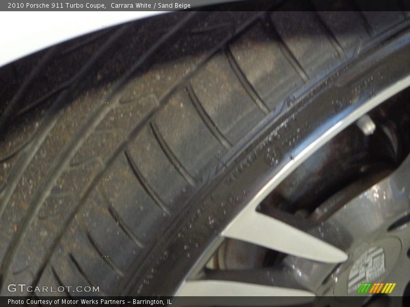 Carrara White / Sand Beige 2010 Porsche 911 Turbo Coupe