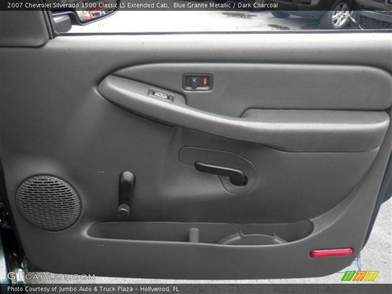 Blue Granite Metallic / Dark Charcoal 2007 Chevrolet Silverado 1500 Classic LS Extended Cab