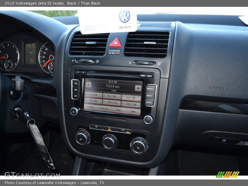 Black / Titan Black 2010 Volkswagen Jetta SE Sedan