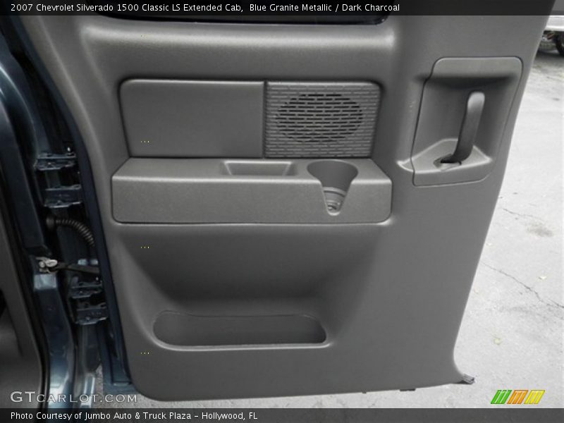 Blue Granite Metallic / Dark Charcoal 2007 Chevrolet Silverado 1500 Classic LS Extended Cab