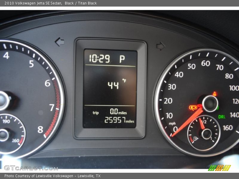 Black / Titan Black 2010 Volkswagen Jetta SE Sedan