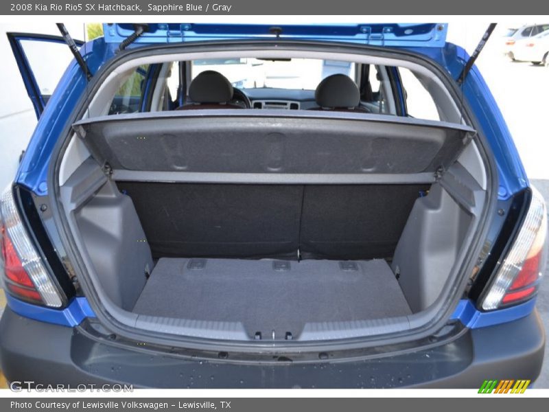 Sapphire Blue / Gray 2008 Kia Rio Rio5 SX Hatchback