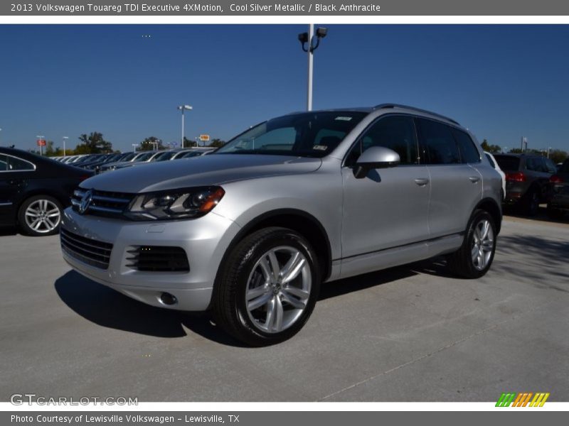 Cool Silver Metallic / Black Anthracite 2013 Volkswagen Touareg TDI Executive 4XMotion