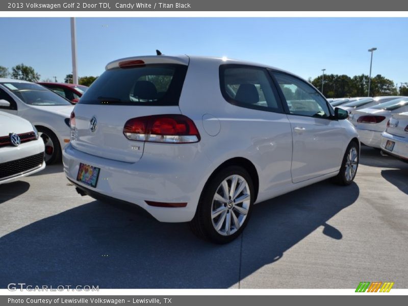 Candy White / Titan Black 2013 Volkswagen Golf 2 Door TDI