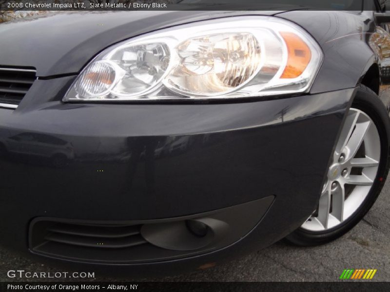 Slate Metallic / Ebony Black 2008 Chevrolet Impala LTZ