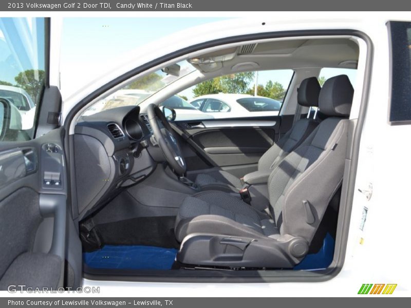 Candy White / Titan Black 2013 Volkswagen Golf 2 Door TDI