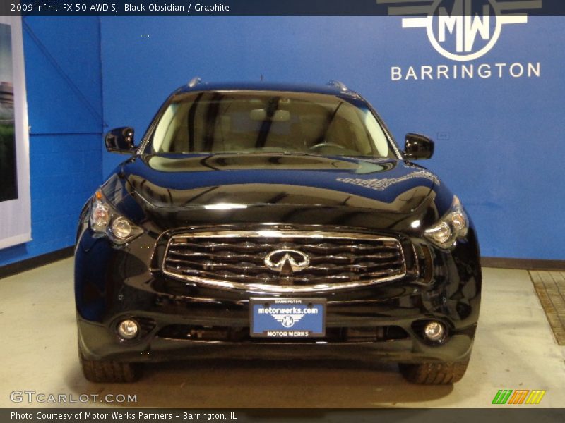 Black Obsidian / Graphite 2009 Infiniti FX 50 AWD S