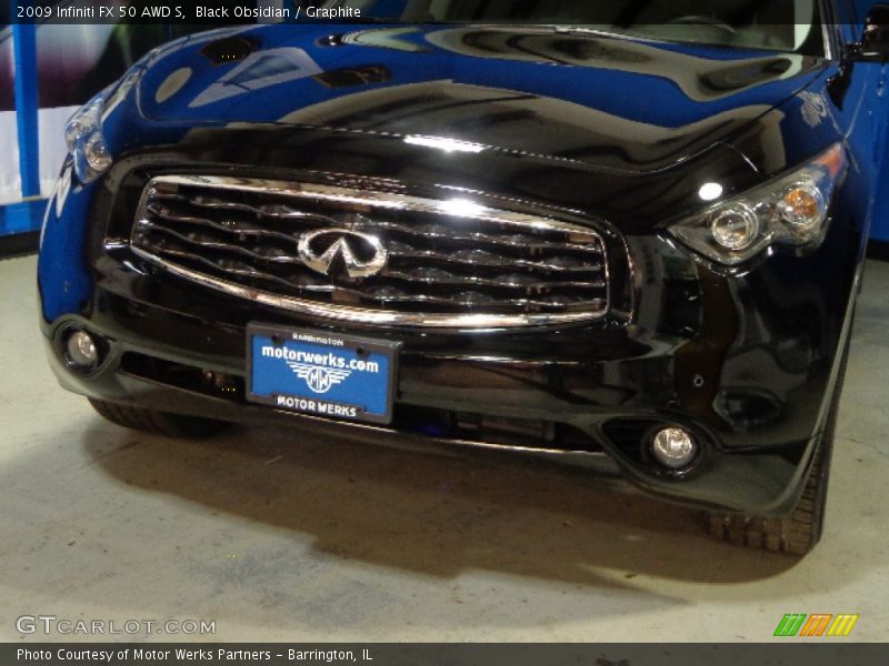 Black Obsidian / Graphite 2009 Infiniti FX 50 AWD S