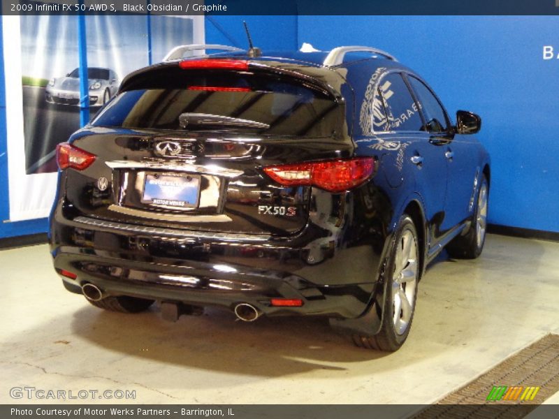 Black Obsidian / Graphite 2009 Infiniti FX 50 AWD S