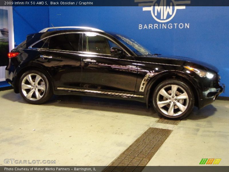 Black Obsidian / Graphite 2009 Infiniti FX 50 AWD S