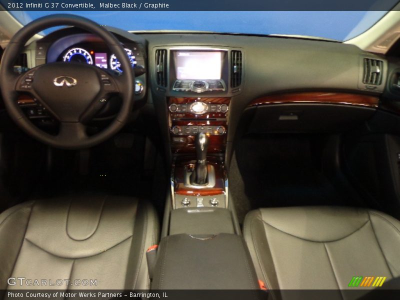 Malbec Black / Graphite 2012 Infiniti G 37 Convertible