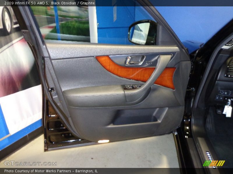 Black Obsidian / Graphite 2009 Infiniti FX 50 AWD S