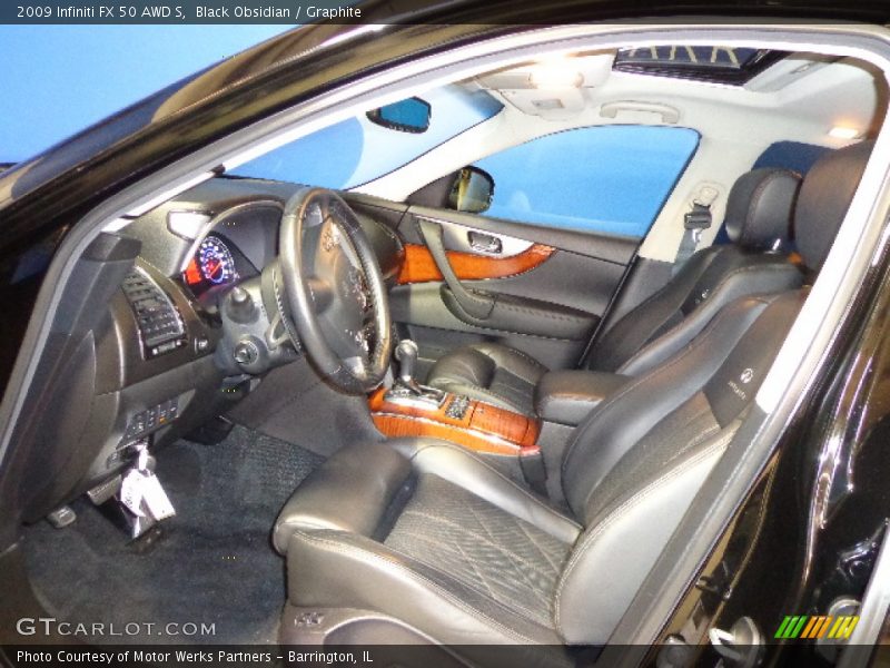 Black Obsidian / Graphite 2009 Infiniti FX 50 AWD S