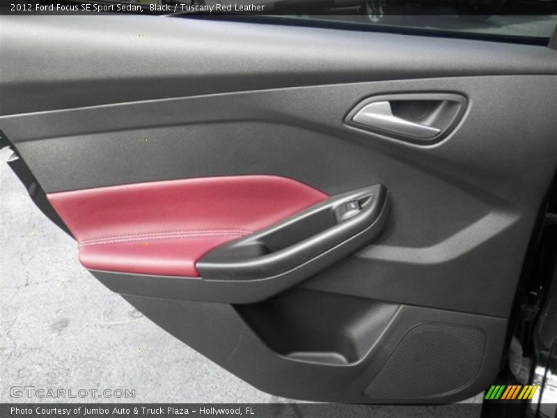 Door Panel of 2012 Focus SE Sport Sedan