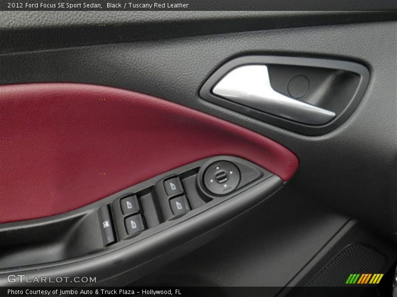 Controls of 2012 Focus SE Sport Sedan