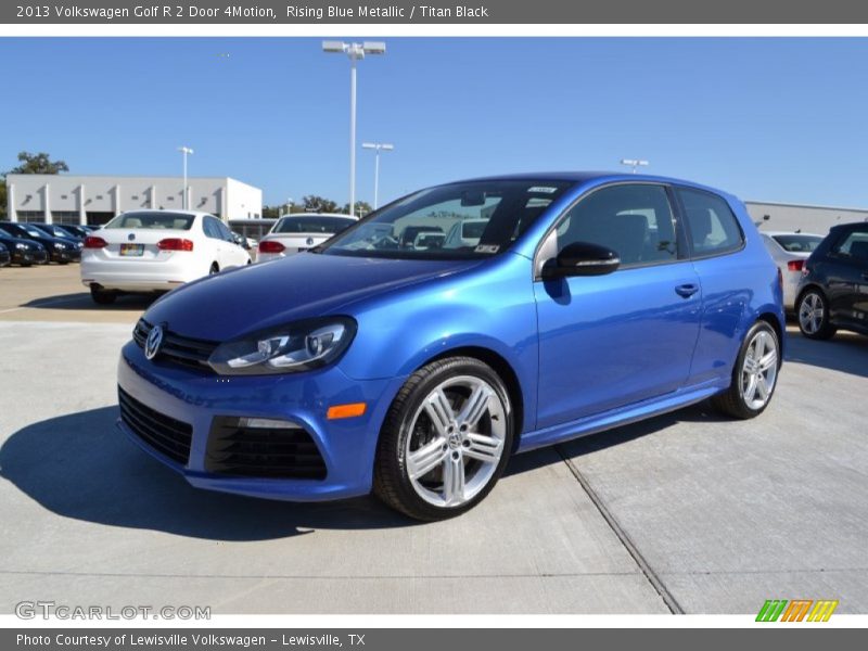 Front 3/4 View of 2013 Golf R 2 Door 4Motion