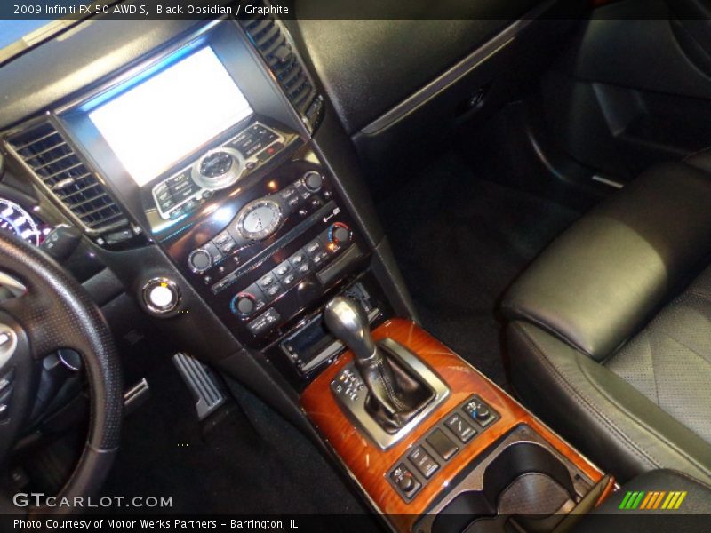 Black Obsidian / Graphite 2009 Infiniti FX 50 AWD S