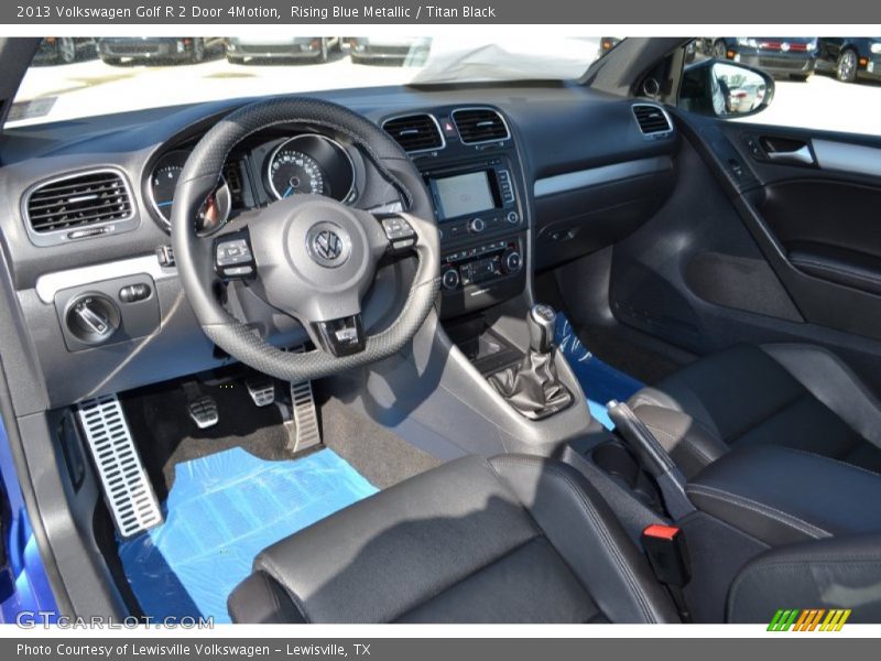  2013 Golf R 2 Door 4Motion Titan Black Interior
