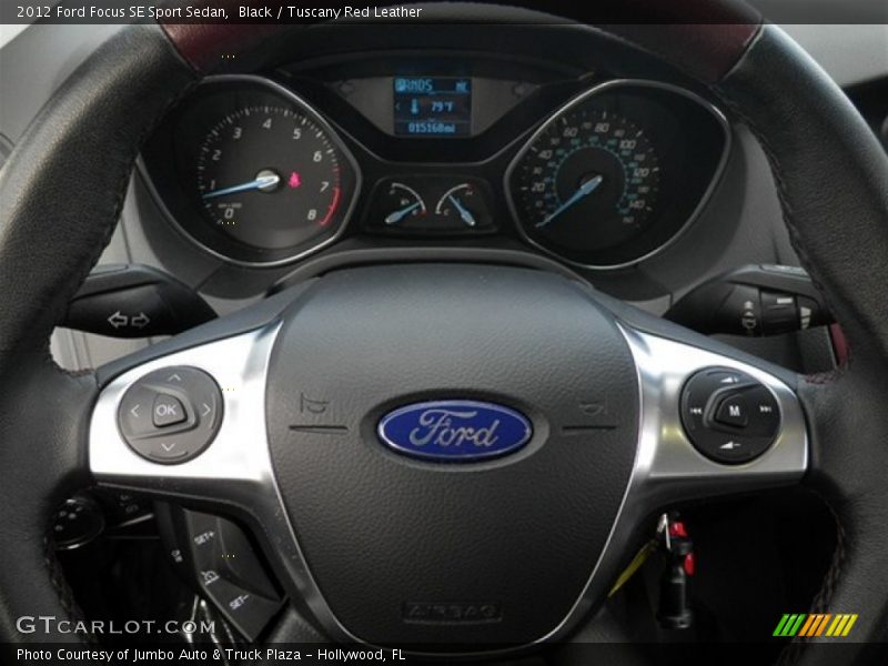 Controls of 2012 Focus SE Sport Sedan
