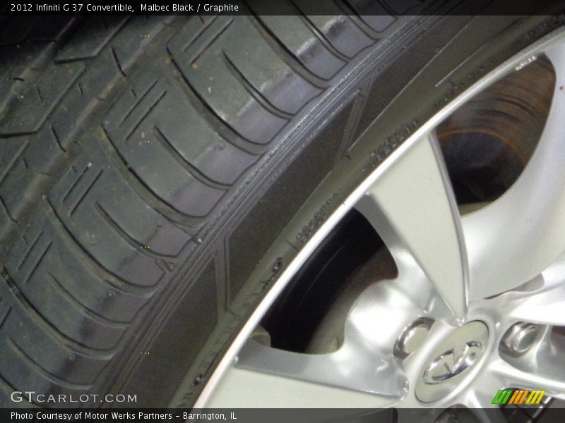 Malbec Black / Graphite 2012 Infiniti G 37 Convertible
