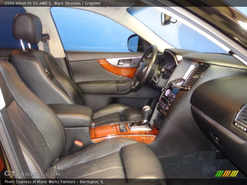 Black Obsidian / Graphite 2009 Infiniti FX 50 AWD S