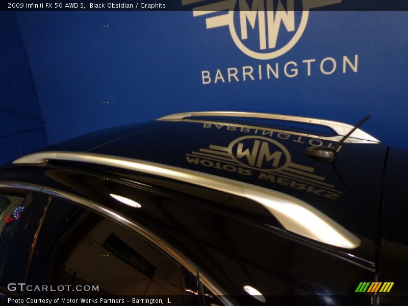 Black Obsidian / Graphite 2009 Infiniti FX 50 AWD S