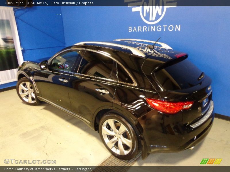 Black Obsidian / Graphite 2009 Infiniti FX 50 AWD S