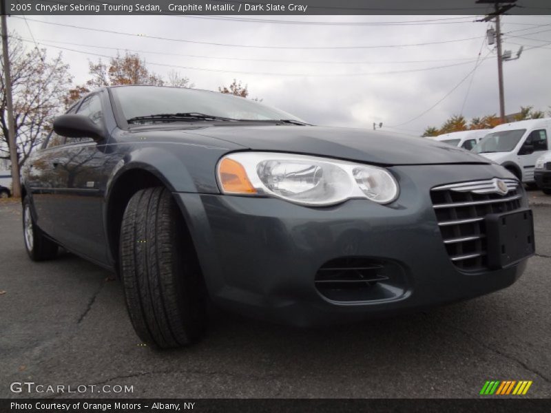 Graphite Metallic / Dark Slate Gray 2005 Chrysler Sebring Touring Sedan