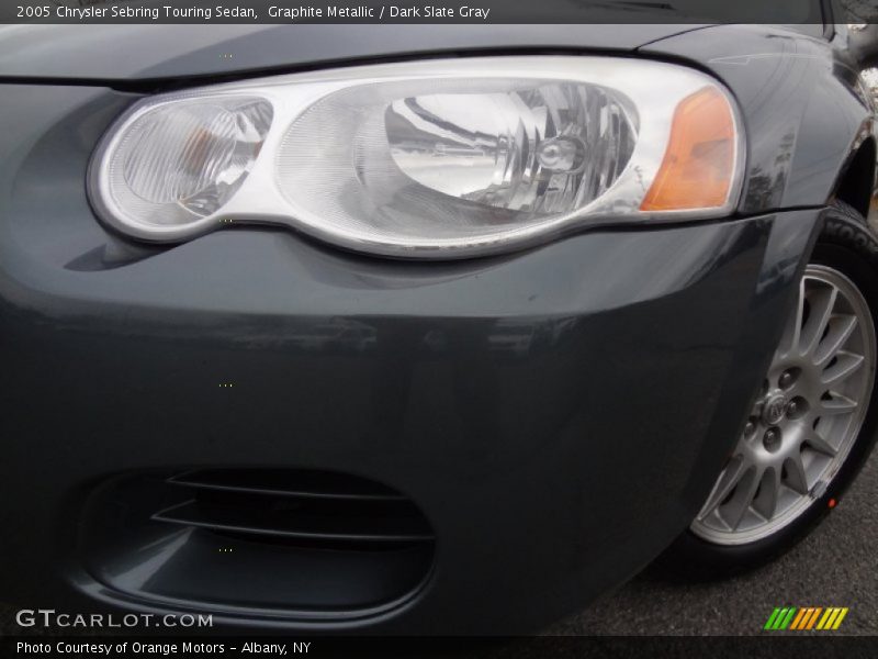 Graphite Metallic / Dark Slate Gray 2005 Chrysler Sebring Touring Sedan