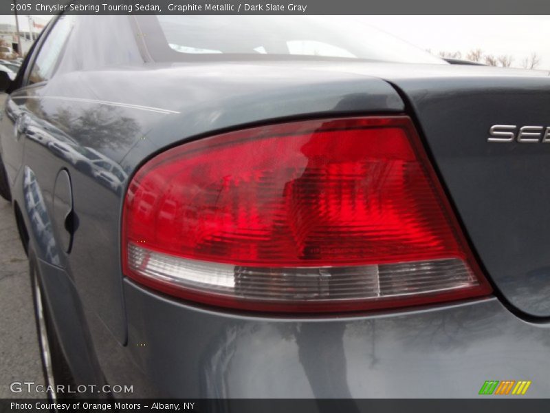 Graphite Metallic / Dark Slate Gray 2005 Chrysler Sebring Touring Sedan