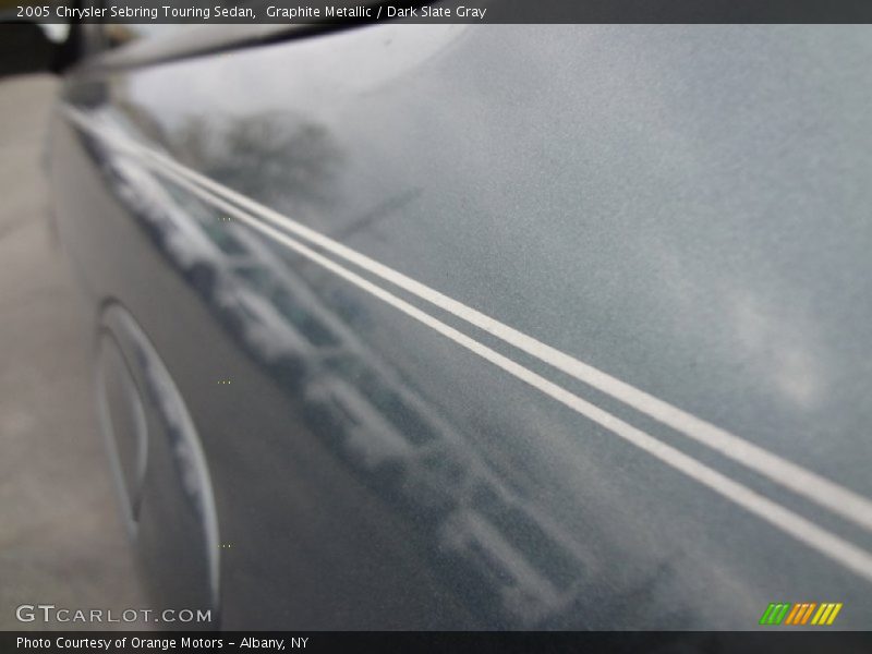 Graphite Metallic / Dark Slate Gray 2005 Chrysler Sebring Touring Sedan