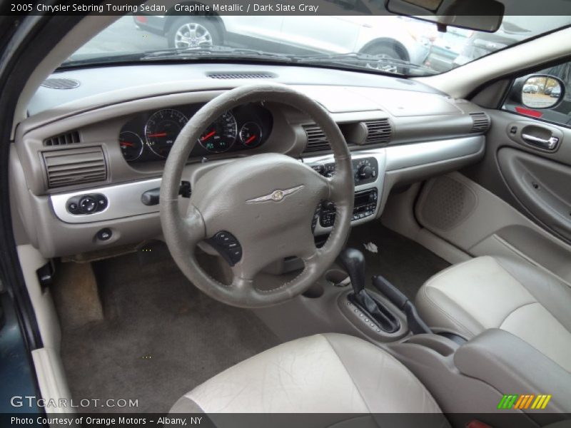 Graphite Metallic / Dark Slate Gray 2005 Chrysler Sebring Touring Sedan